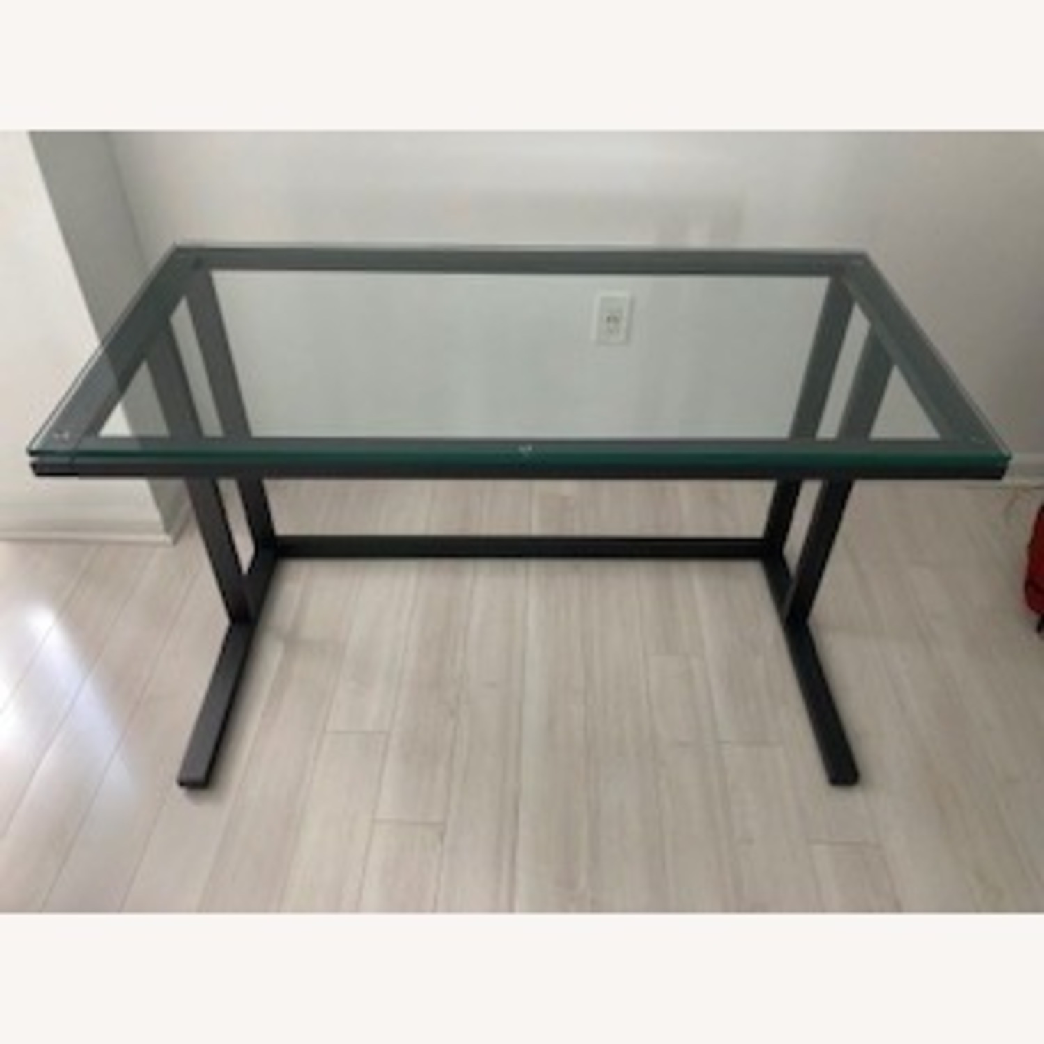 Crate & Barrel Pilsen Graphite Desk - image-5