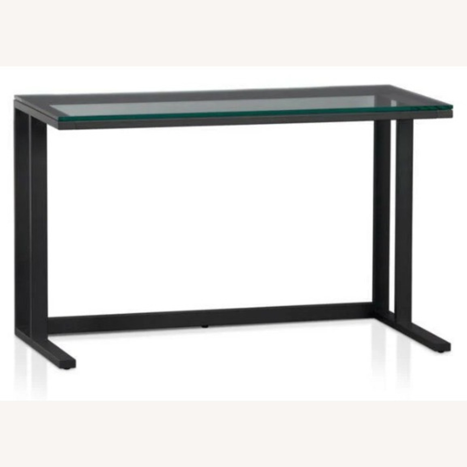 Crate & Barrel Pilsen Graphite Desk - image-1