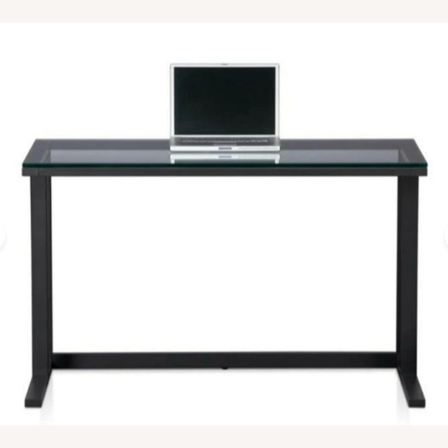 Crate & Barrel Pilsen Graphite Desk - image-2