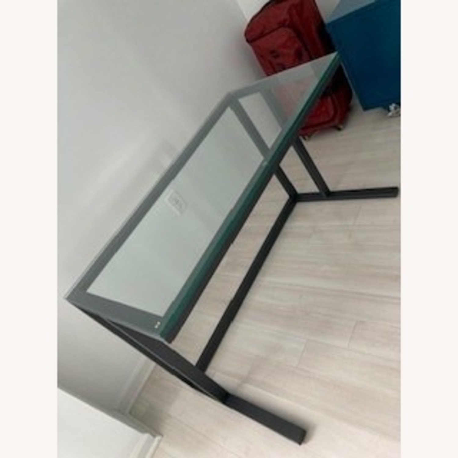 Crate & Barrel Pilsen Graphite Desk - image-4