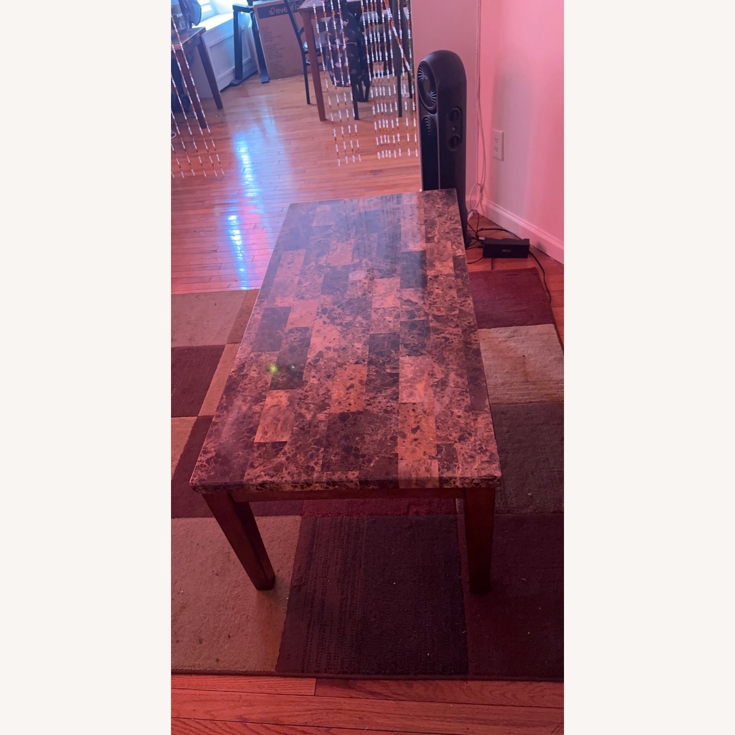 Marble Top Coffee Table - image-2