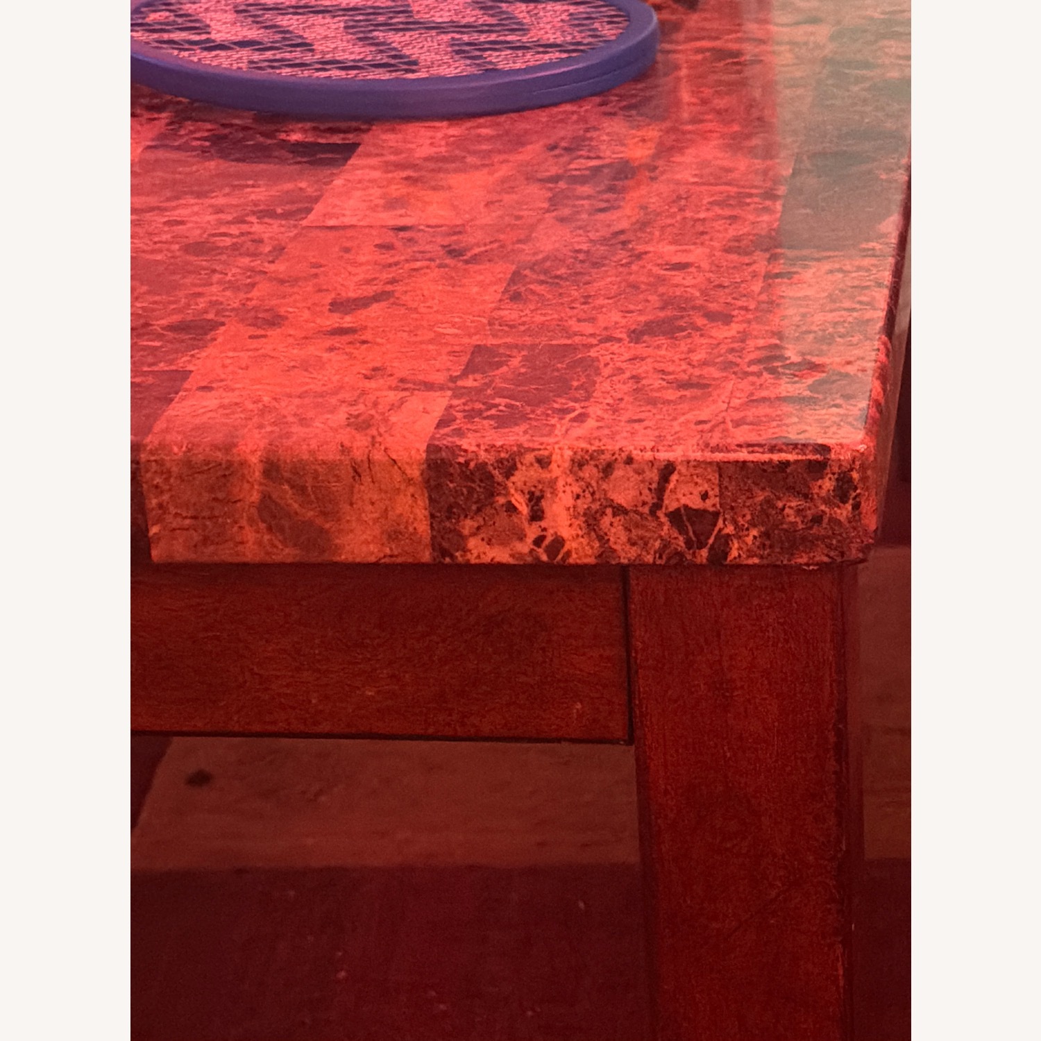 Marble Top Coffee Table - image-3