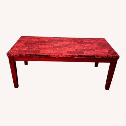 Used Marble Top Coffee Table for sale on AptDeco