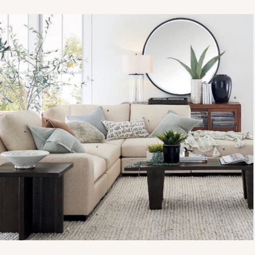 Used Pottery Barn Rocklin Coffee Table for sale on AptDeco