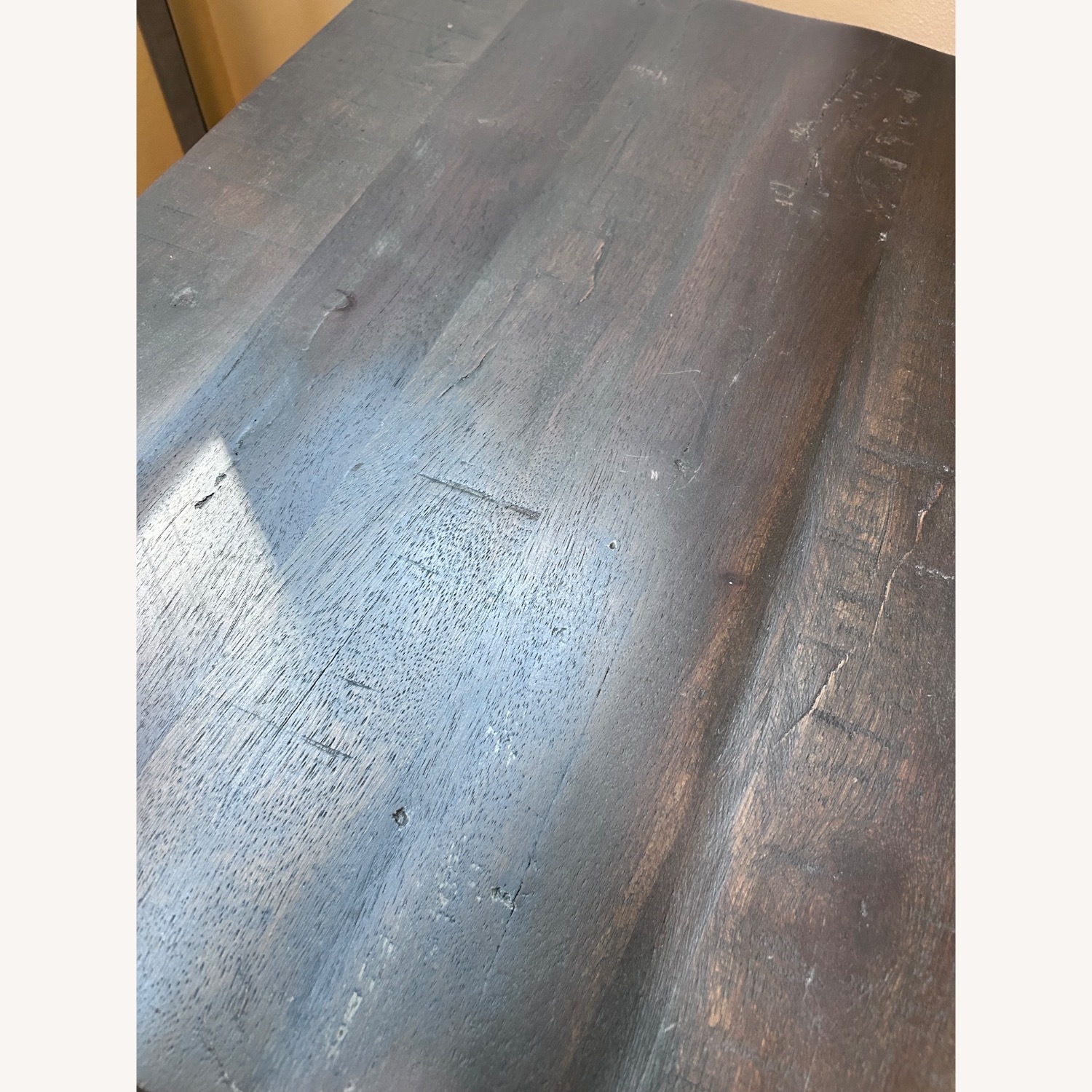 Pottery Barn Rocklin Black Wood Side Table - image-3