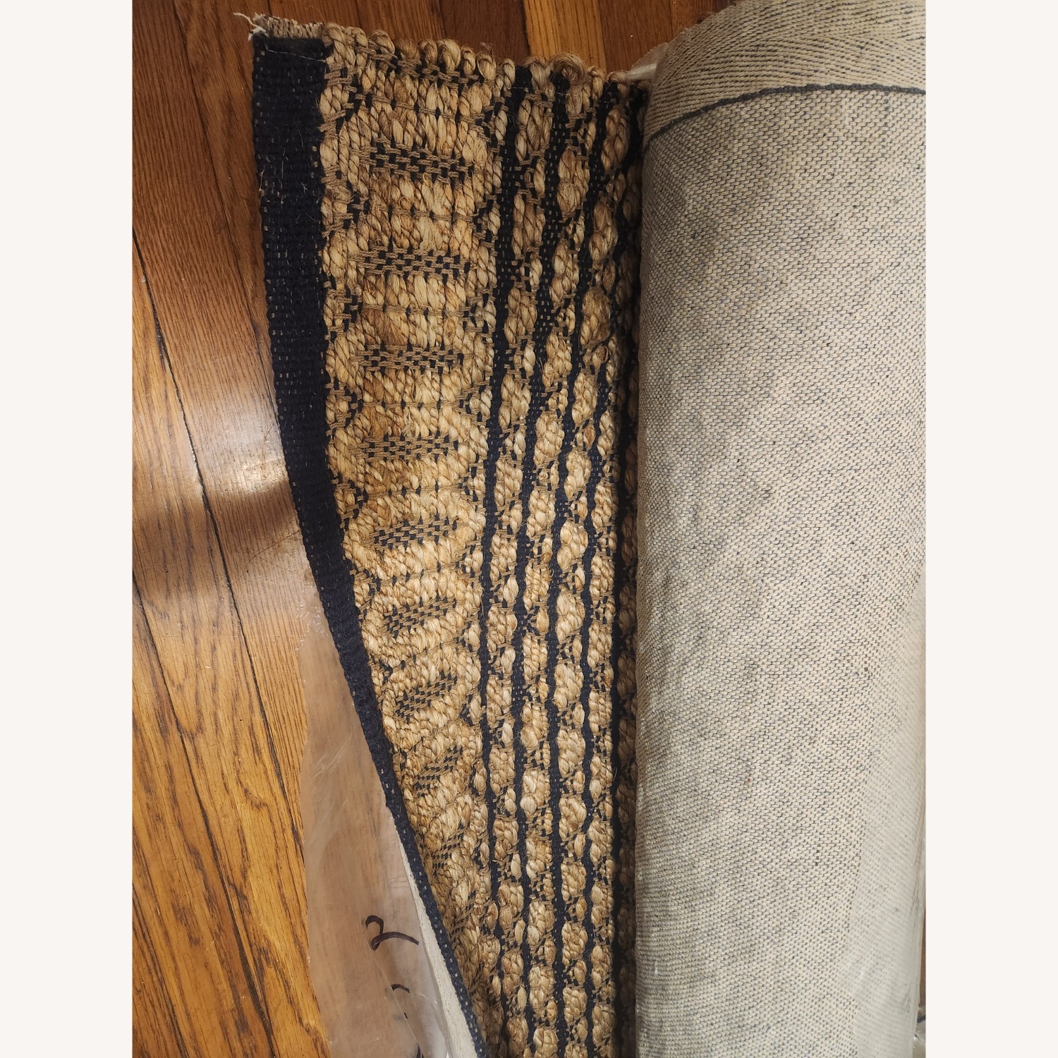 Jute Cotton Area Rug 7'9" x 9'9" - image-2
