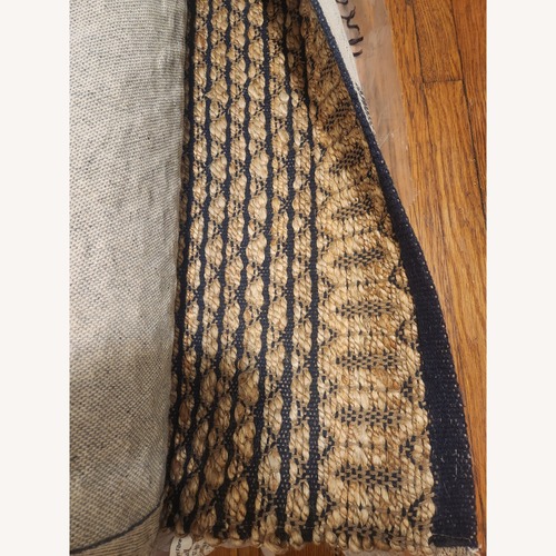 Used Jute Cotton Area Rug 7'9" x 9'9" for sale on AptDeco