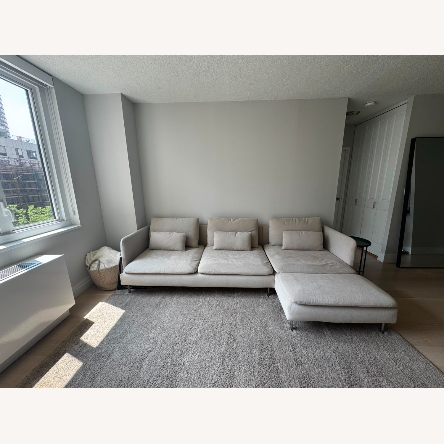 IKEA Beige Sofa - image-1