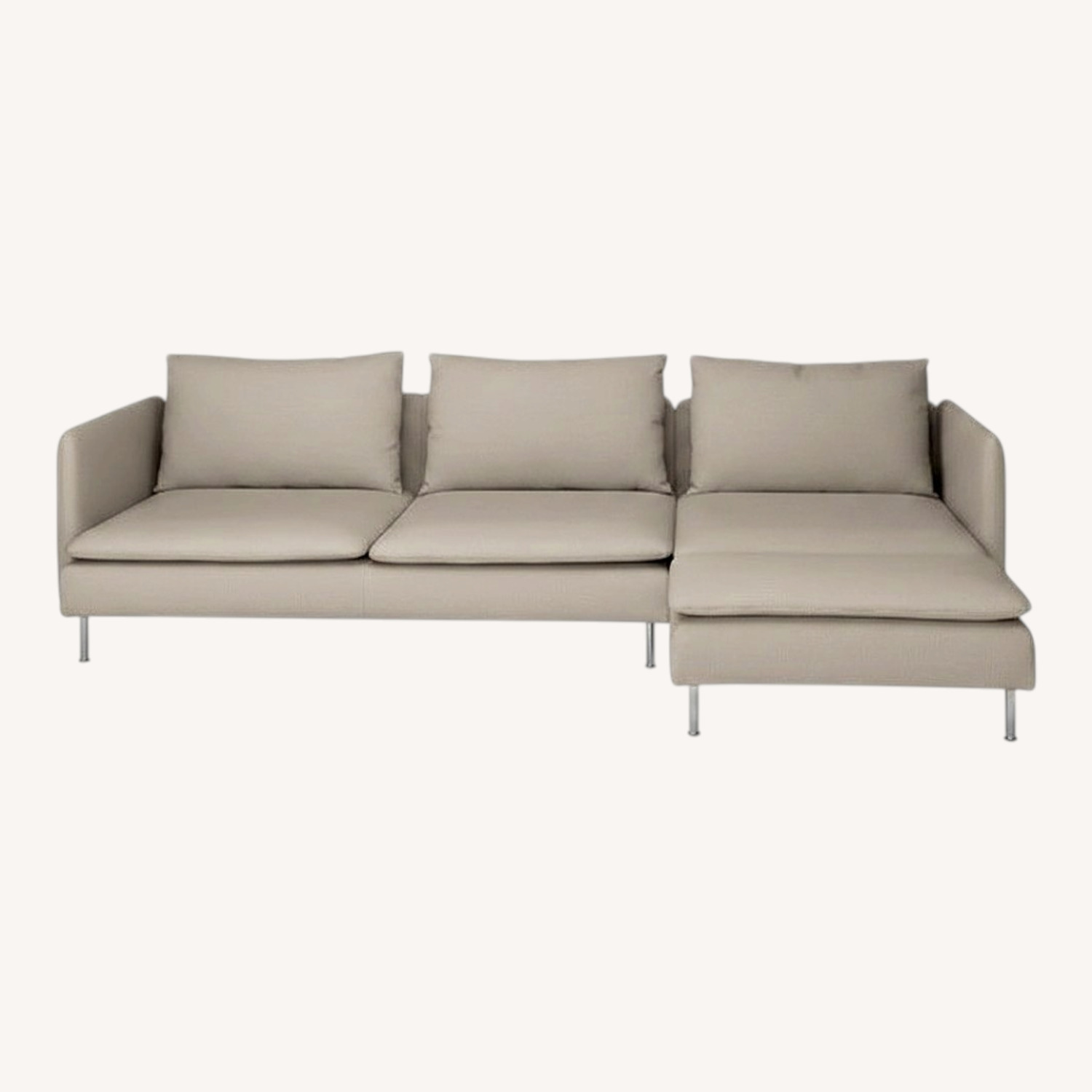 IKEA Beige Sofa - image-0