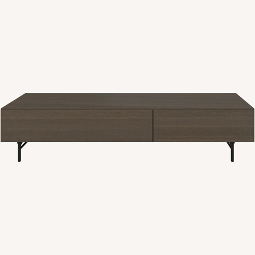 Used BoConcept Black Wood Media Storage for sale on AptDeco