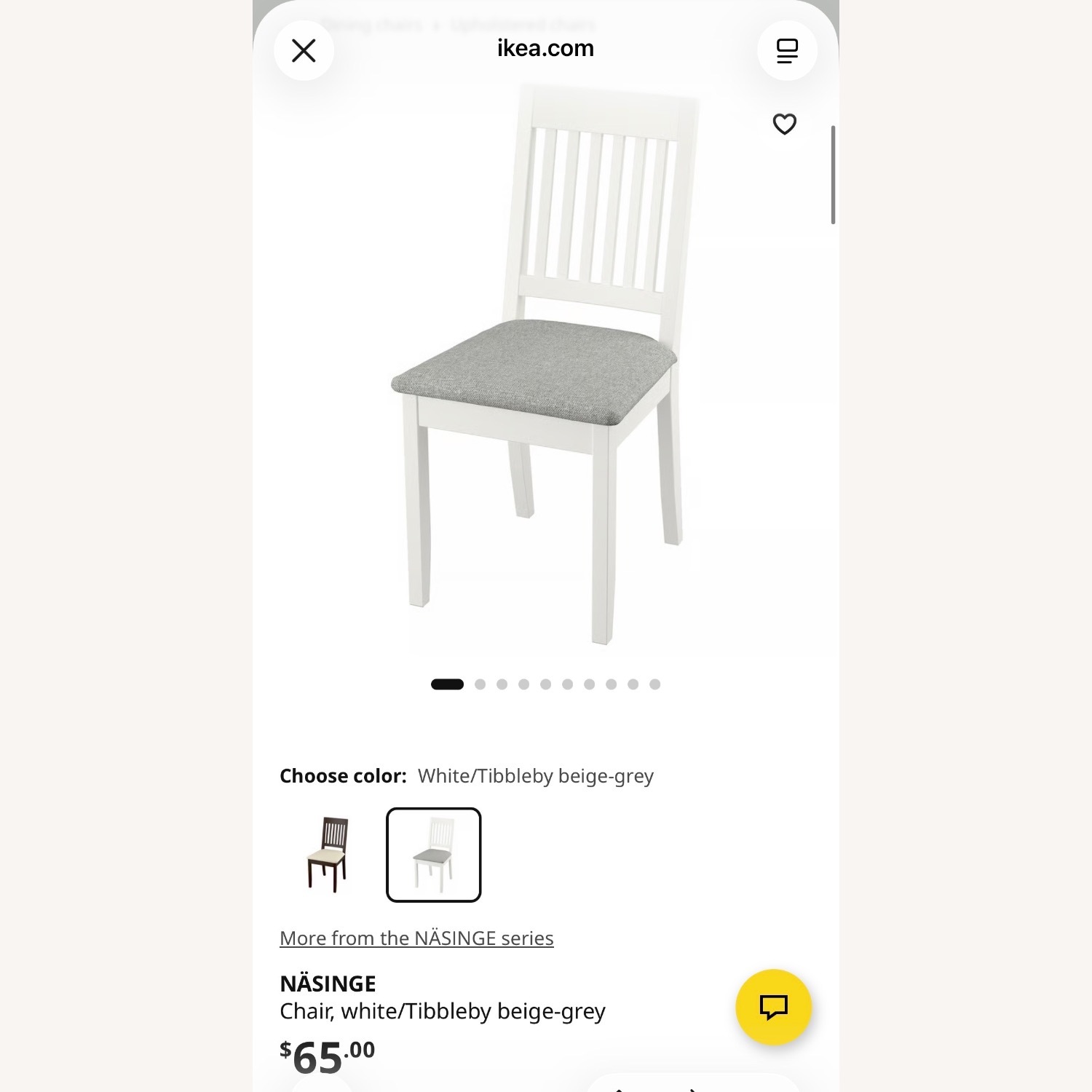 IKEA White Table & Chairs - image-4