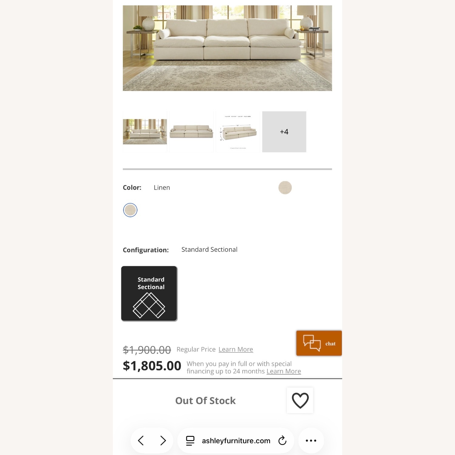 Ashley Furniture Tanavi Sectional - image-6