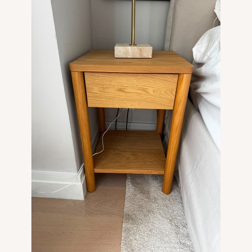 Used IKEA Light Brown Wood Nightstands for sale on AptDeco