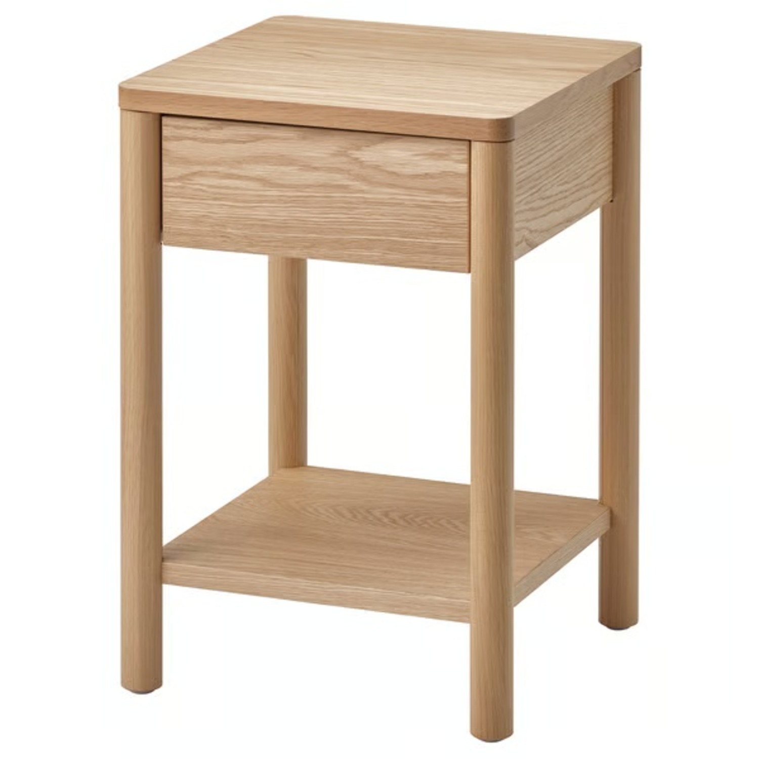 IKEA Light Brown Wood Nightstands - image-4