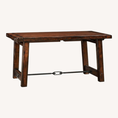Used Pottery Barn Benchwright Extendable Dining Table for sale on AptDeco