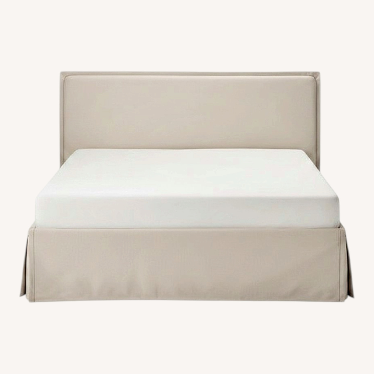 IKEA Natural Wood Queen Bed - image-0