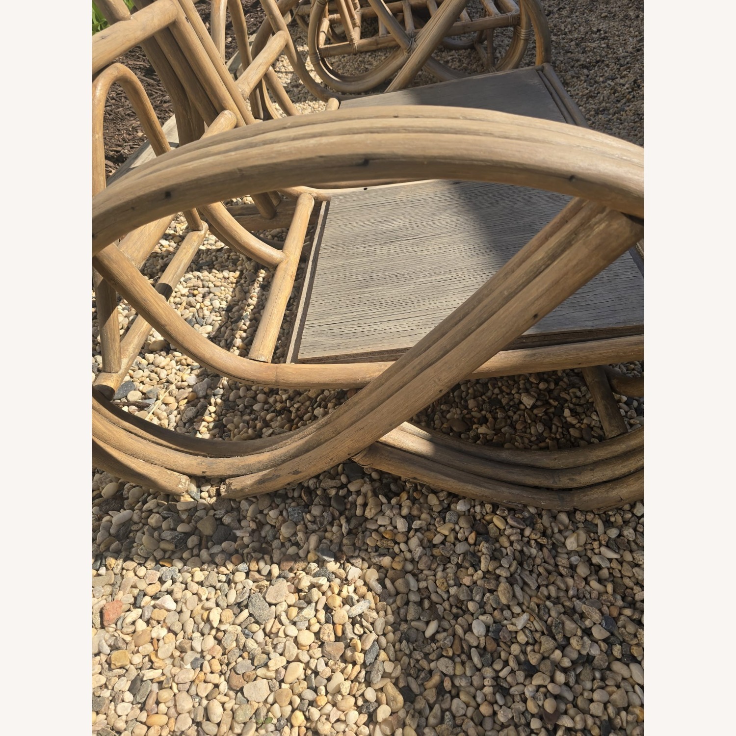 Vintage Rattan Loves Eating with Cushions - image-4