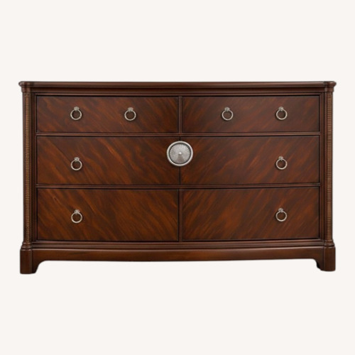Used Raymour & Flanigan Dresser & Mirror for sale on AptDeco