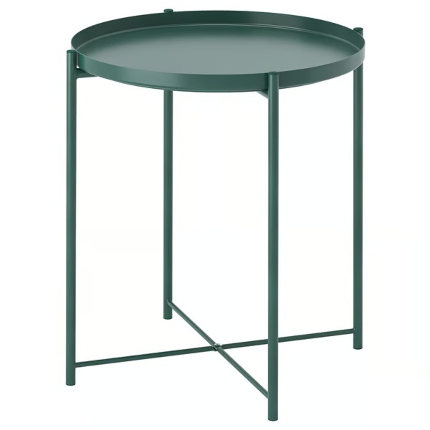 IKEA Green Metal Side Table - image-4