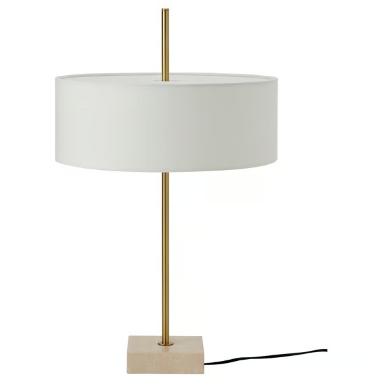 IKEA White Fabric Table Lamps - image-4