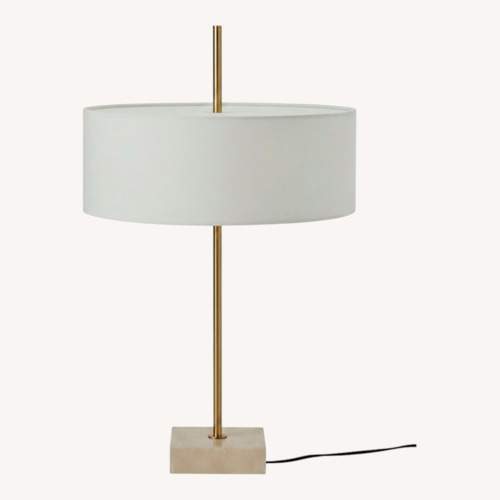Used IKEA White Fabric Table Lamps for sale on AptDeco