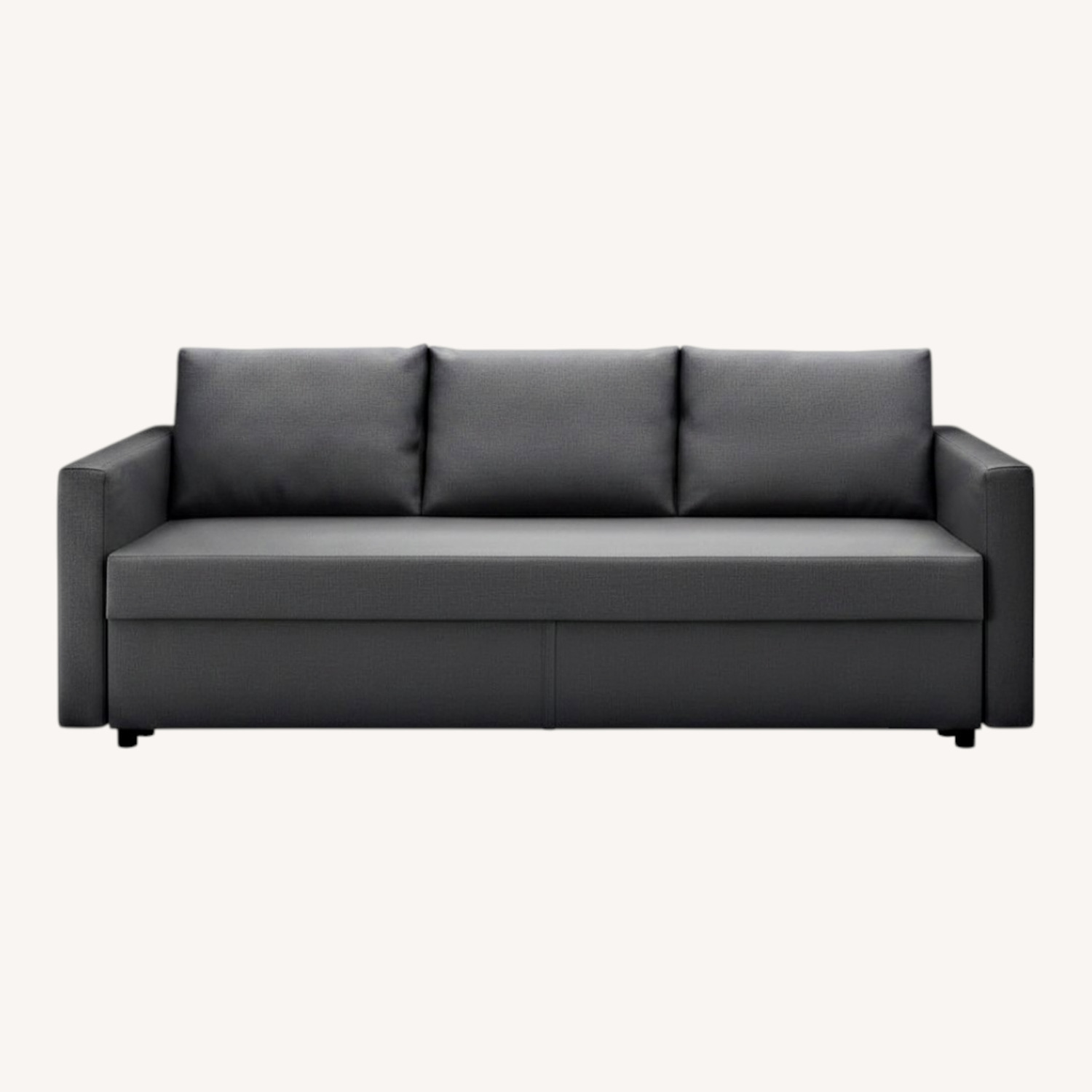 IKEA FRIHETEN Light Gray Fabric Sleeper Sofa - image-0
