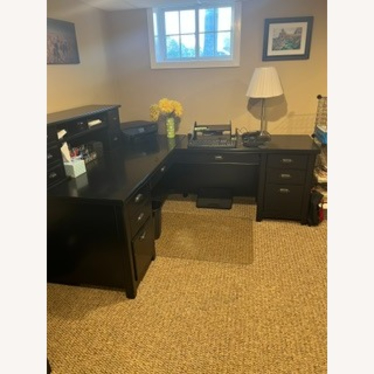 Martin Tribeca Loft Office Collection in Black - image-1