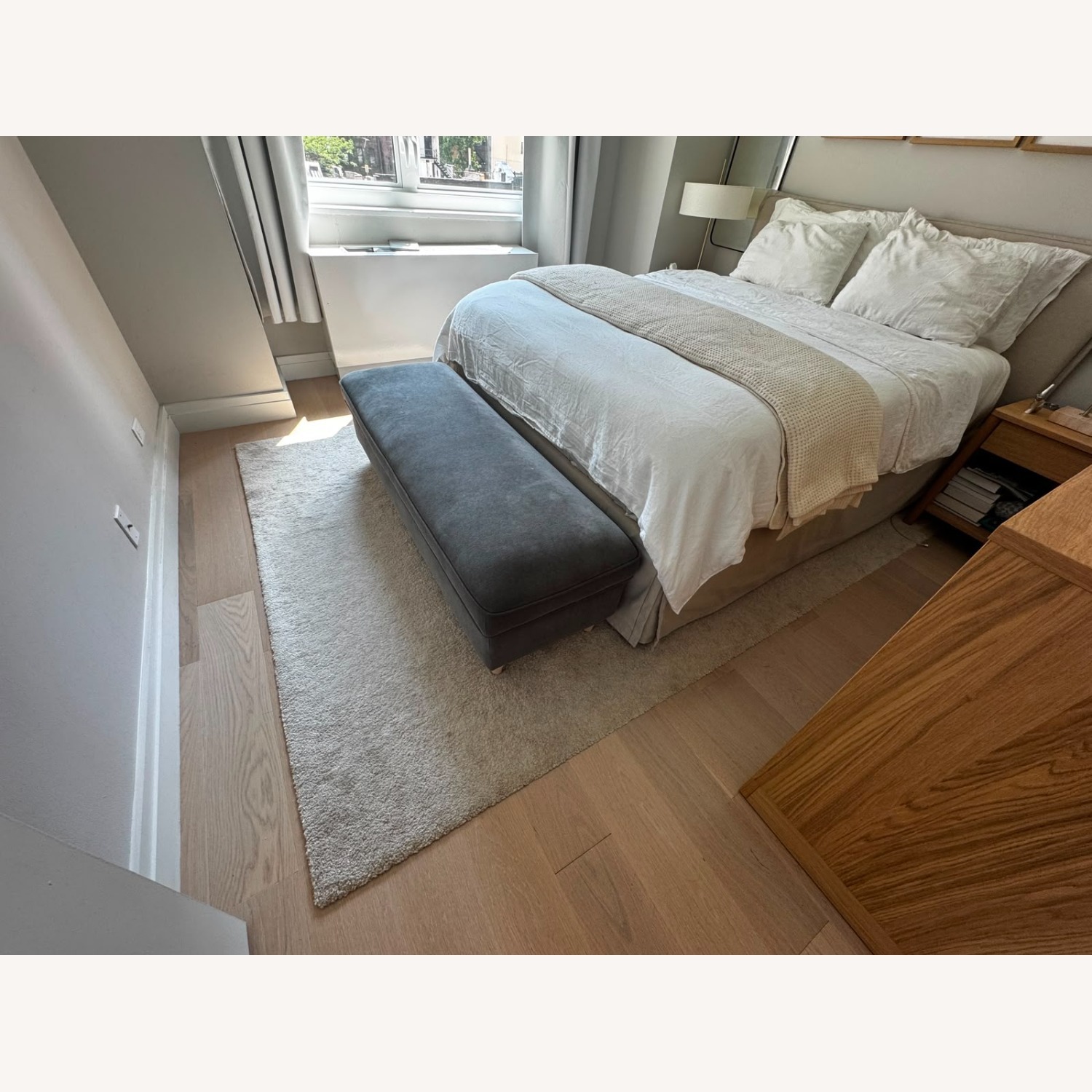 IKEA Natural Fabric Area Rug 6' x 9' - image-3
