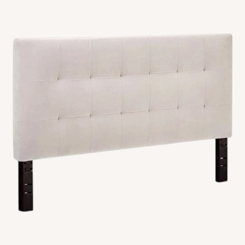 Used West Elm Natural Queen Bed for sale on AptDeco