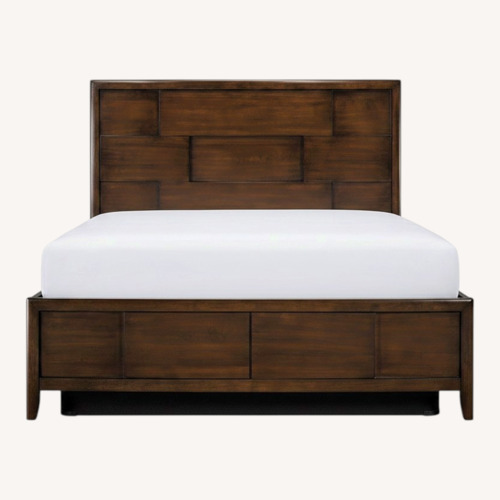 Used Raymour & Flanigan Saratoga King Bed W Storage for sale on AptDeco