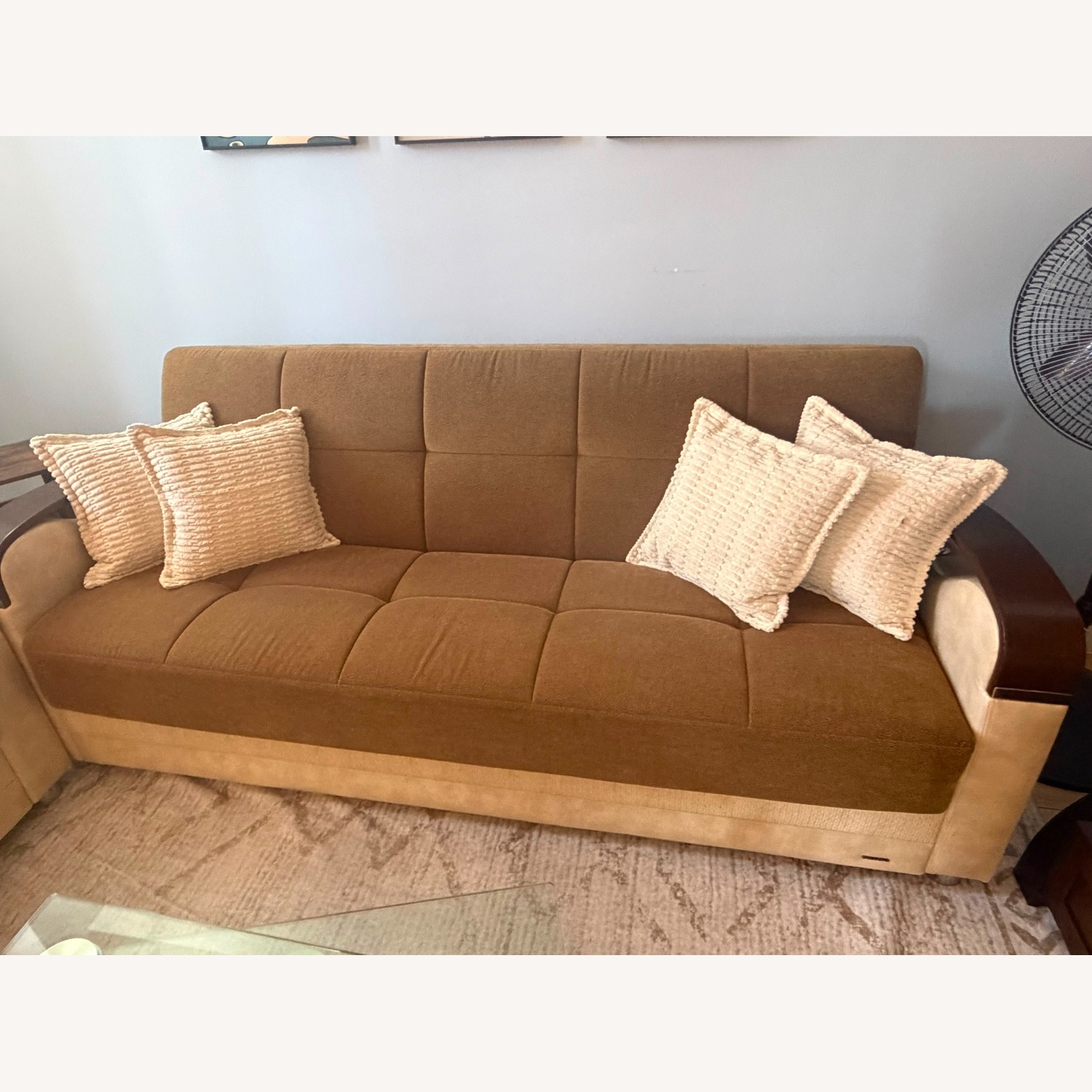 Raymour & Flanigan 3-seater Sofa /Bed - image-1