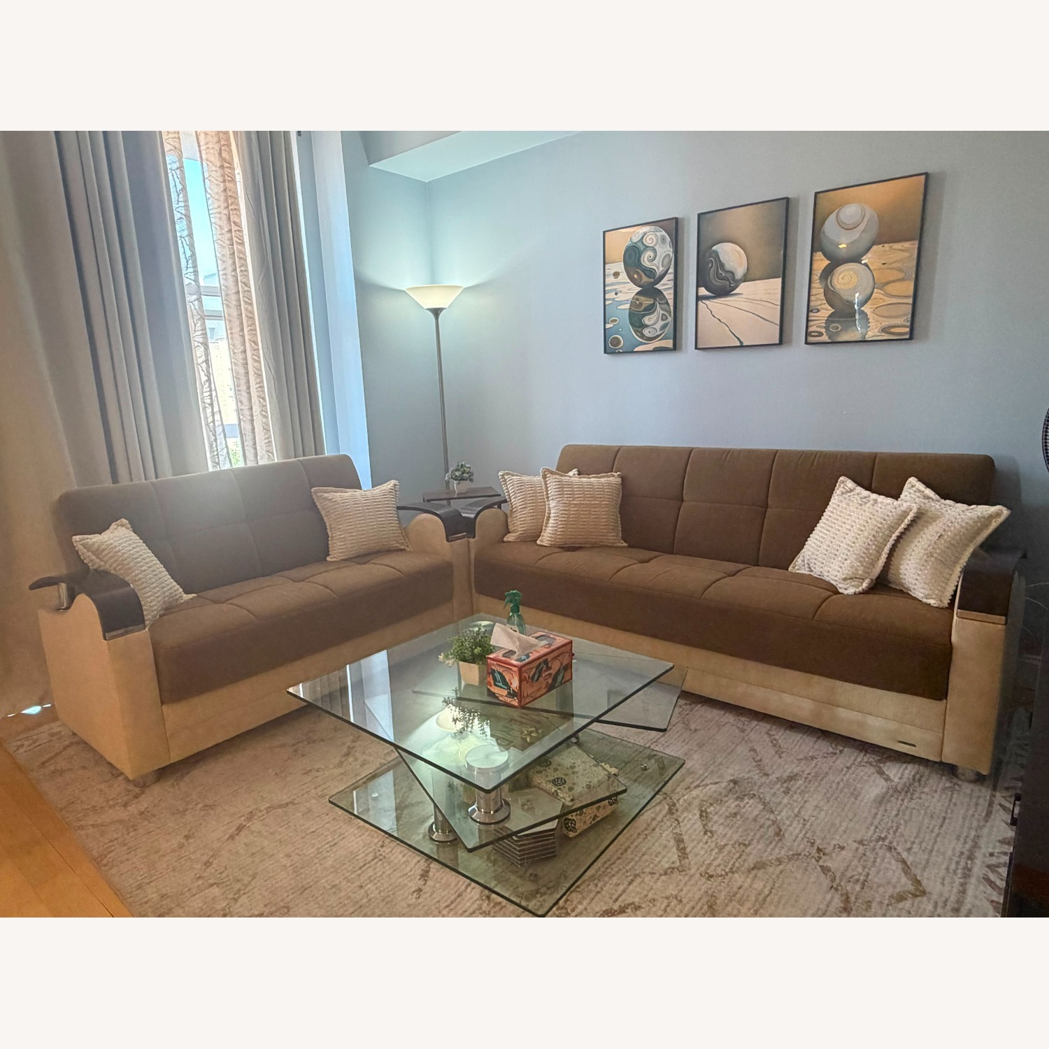 Raymour & Flanigan 3-seater Sofa /Bed - image-2