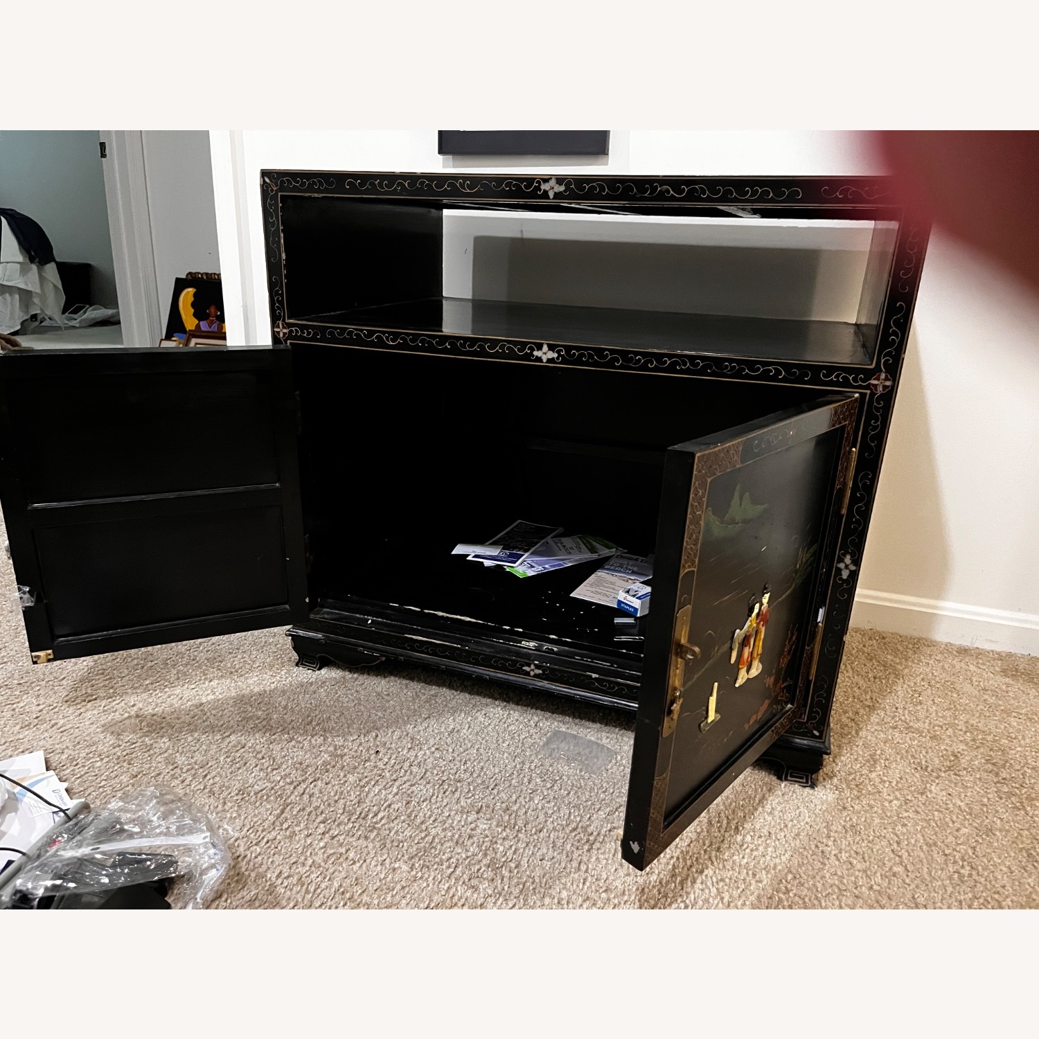 Asian Cabinet Chest - image-6