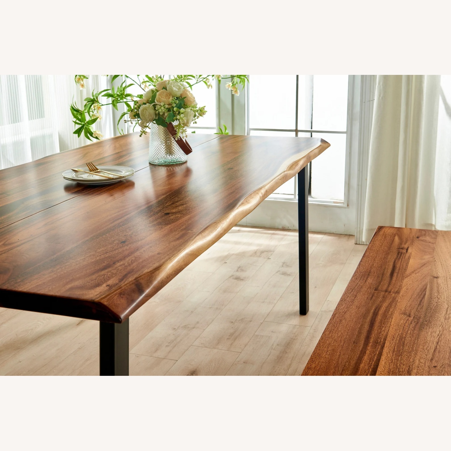 Etsy Keelan Scott Dark Brown Wood Dining Table - image-6