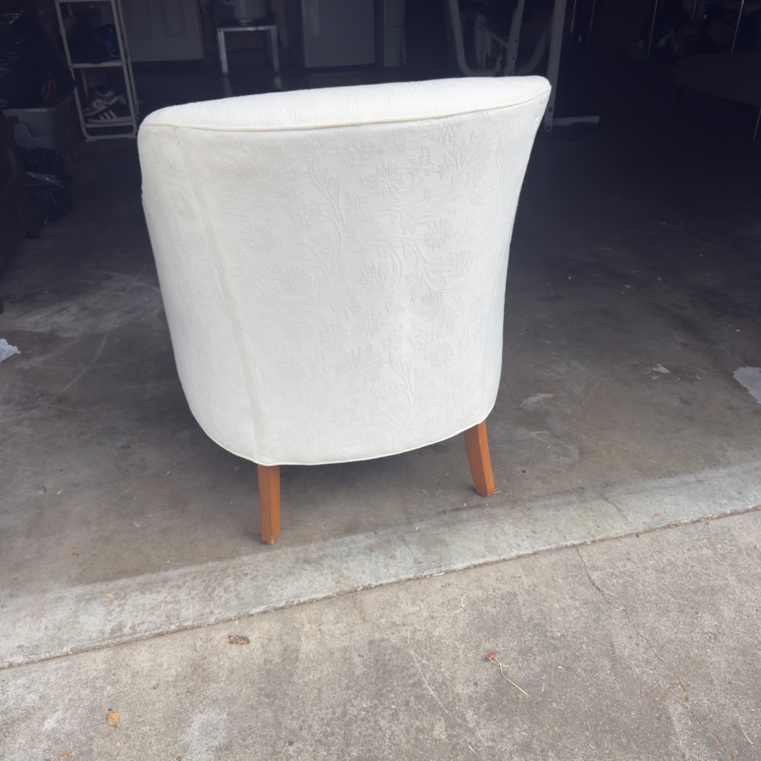 Mitchell Gold + Bob Williams White Armchair - image-2