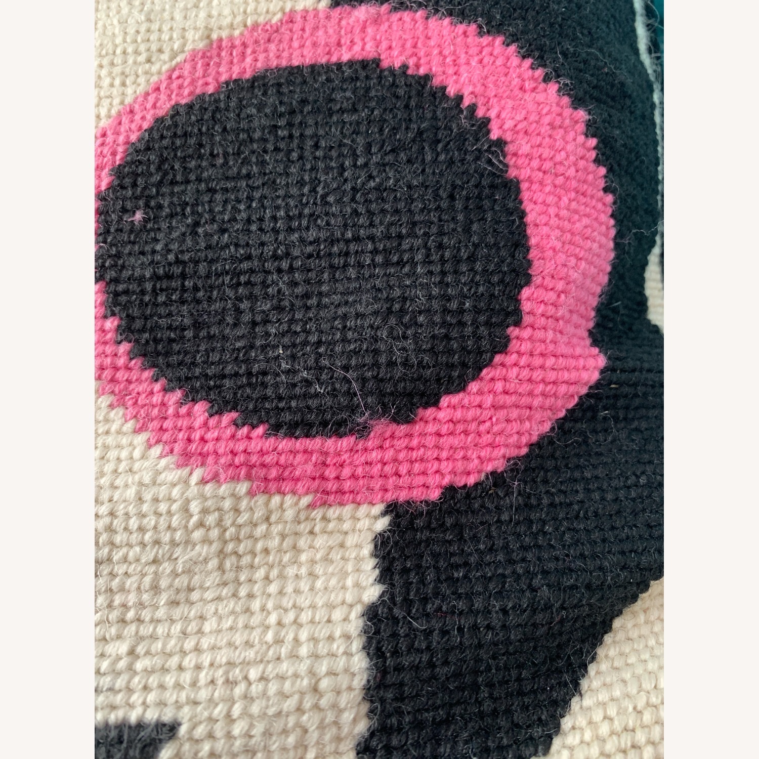Jonathan Adler Jackie O Needlepoint Pillow - image-4