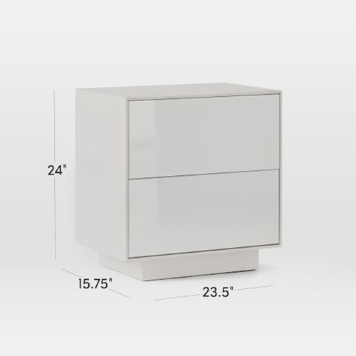 Used West Elm Emilia Nightstand  23.5" for sale on AptDeco