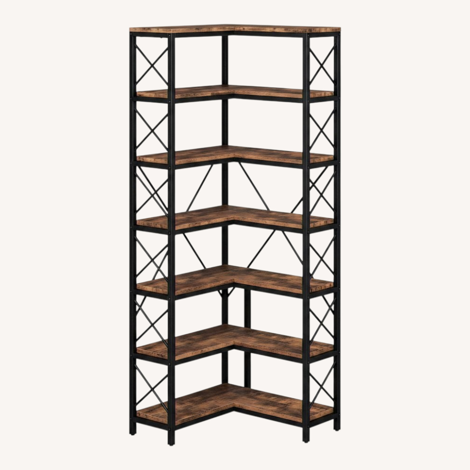 Bed Bath & Beyond Corner Bookshelf - image-0