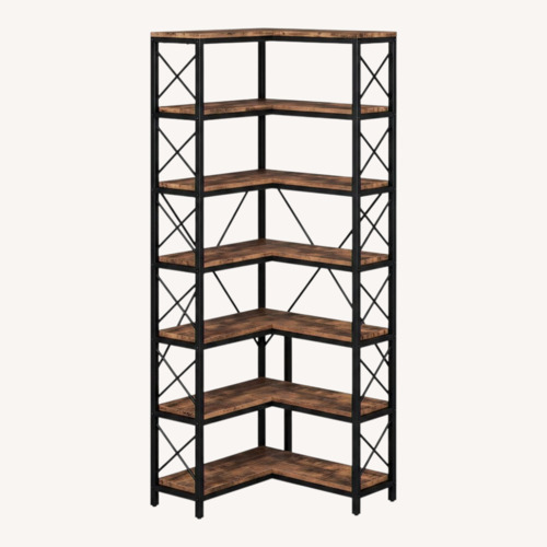 Used Bed Bath & Beyond Corner Bookshelf  for sale on AptDeco