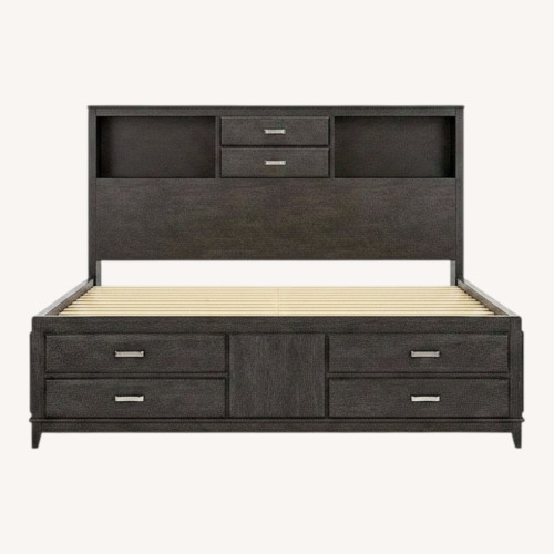 Used Ashley Furniture Caitbrook Dark Gray Full Bed for sale on AptDeco