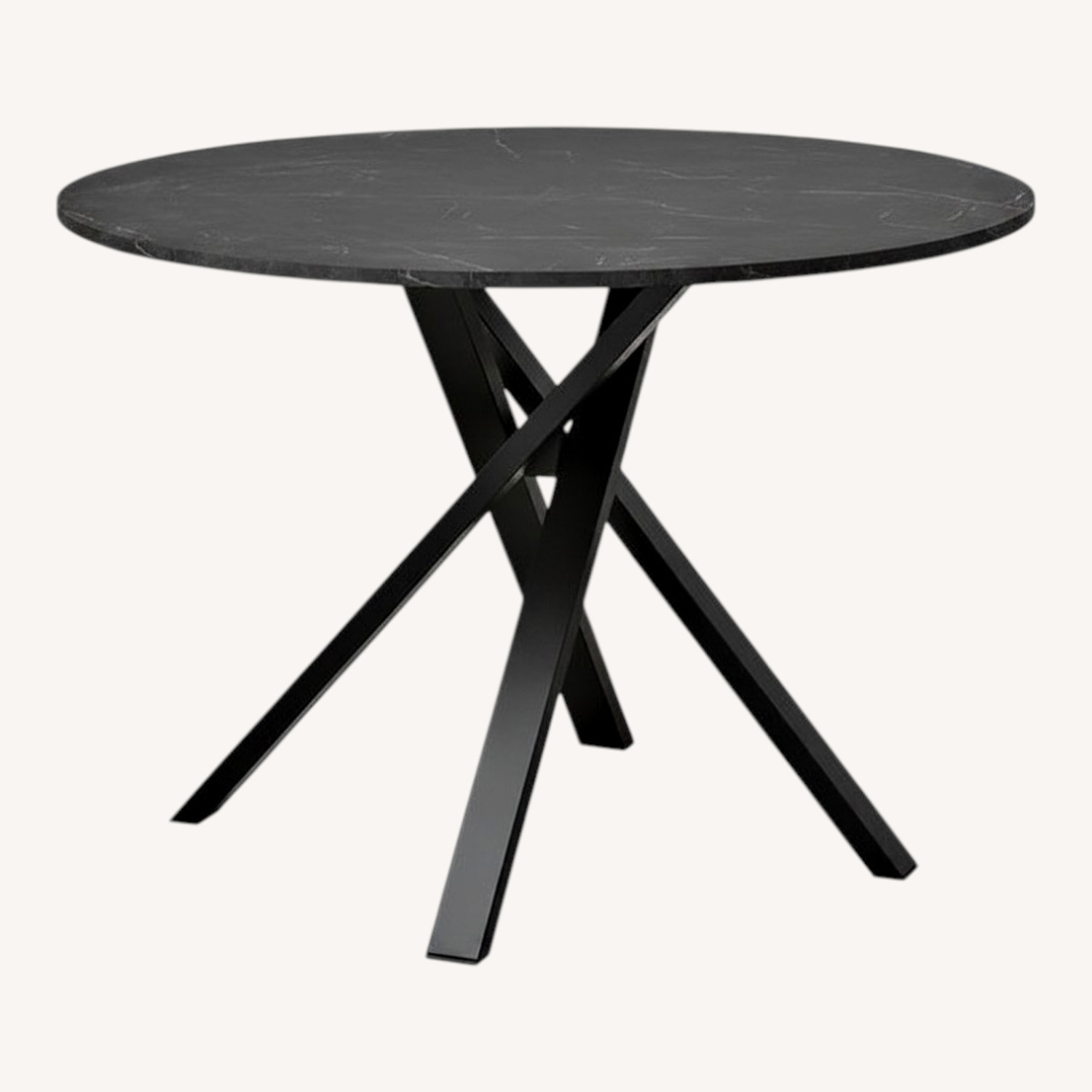 IKEA Black Wood Dining Table - image-0
