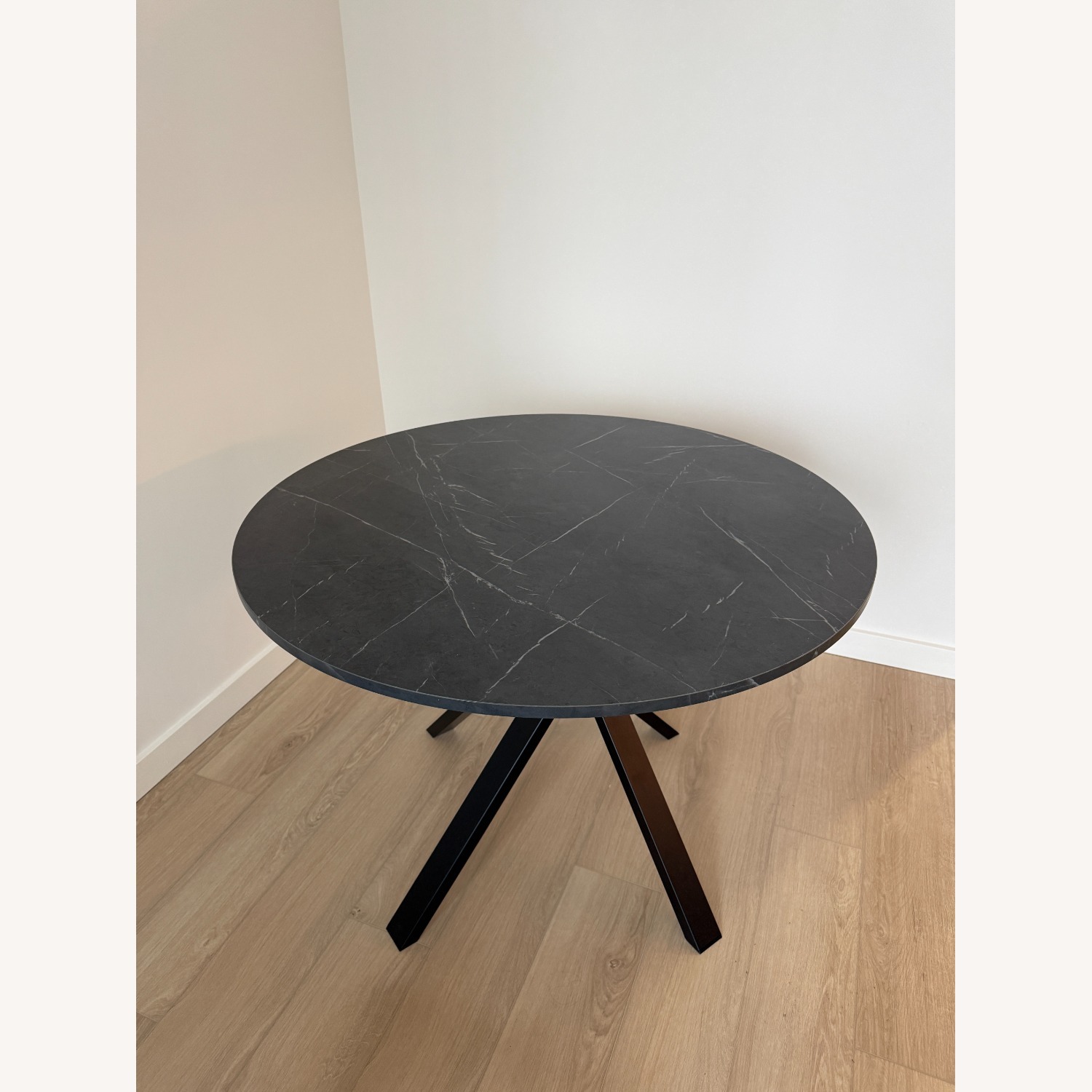 IKEA Black Wood Dining Table - image-2