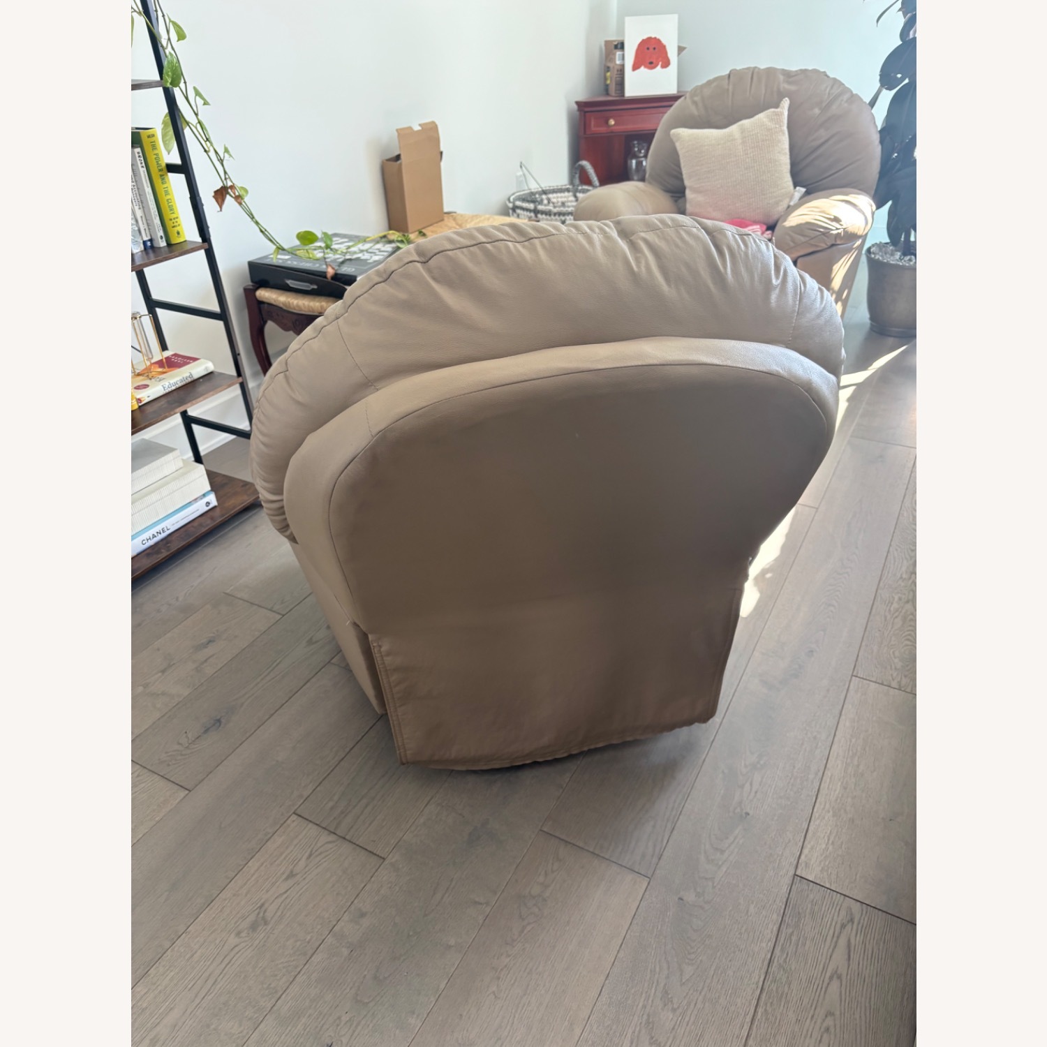 Tan Lazy Boy Recliners - image-2