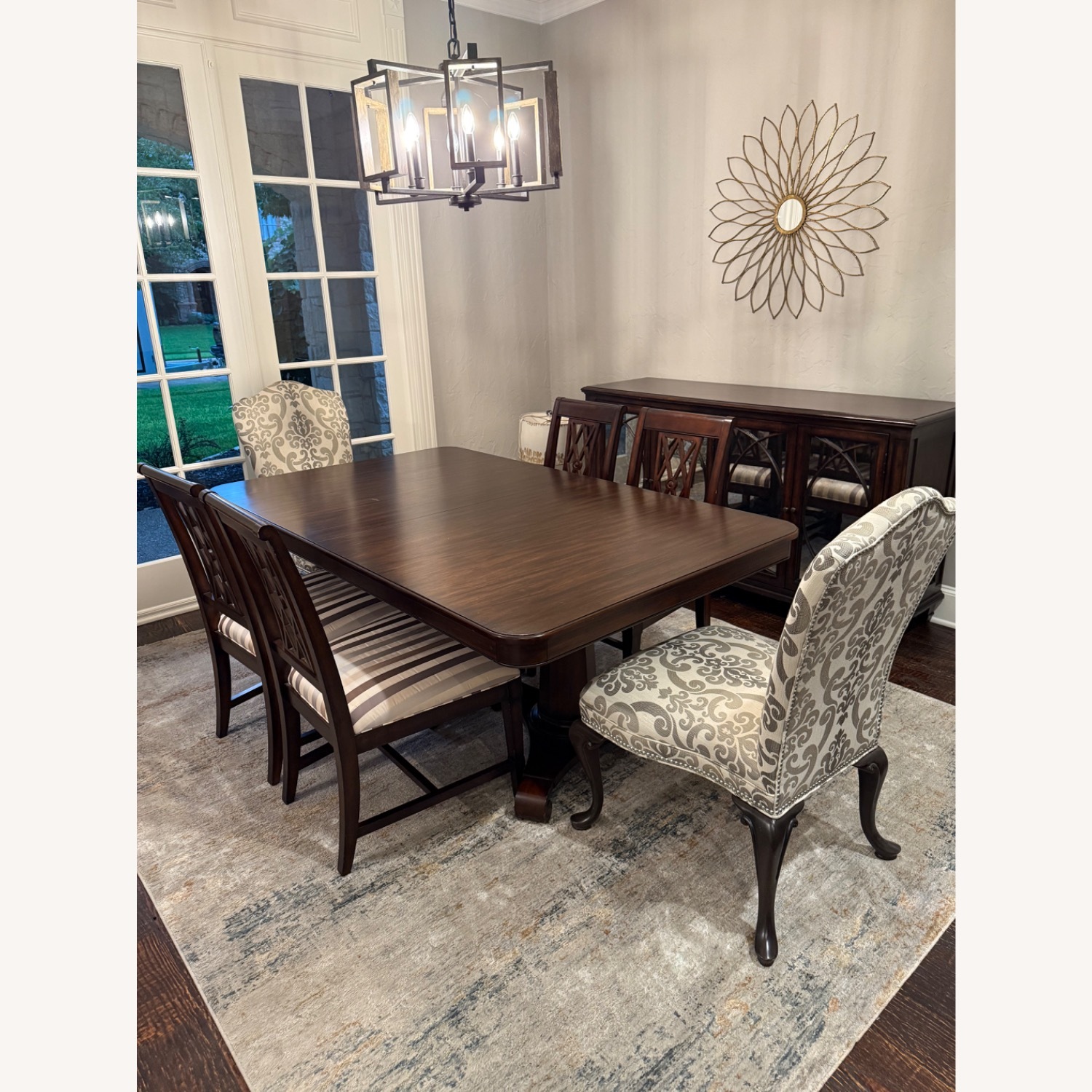 Ethan Allen Dark Brown Wood Dining Sets - image-2
