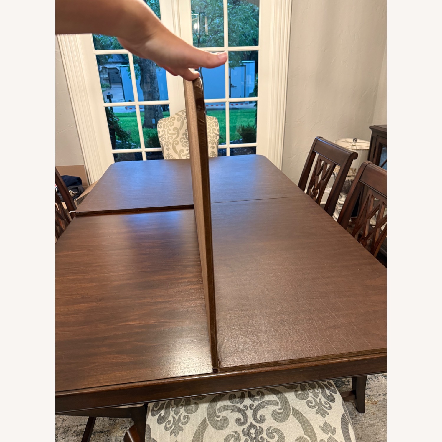 Ethan Allen Dark Brown Wood Dining Sets - image-10