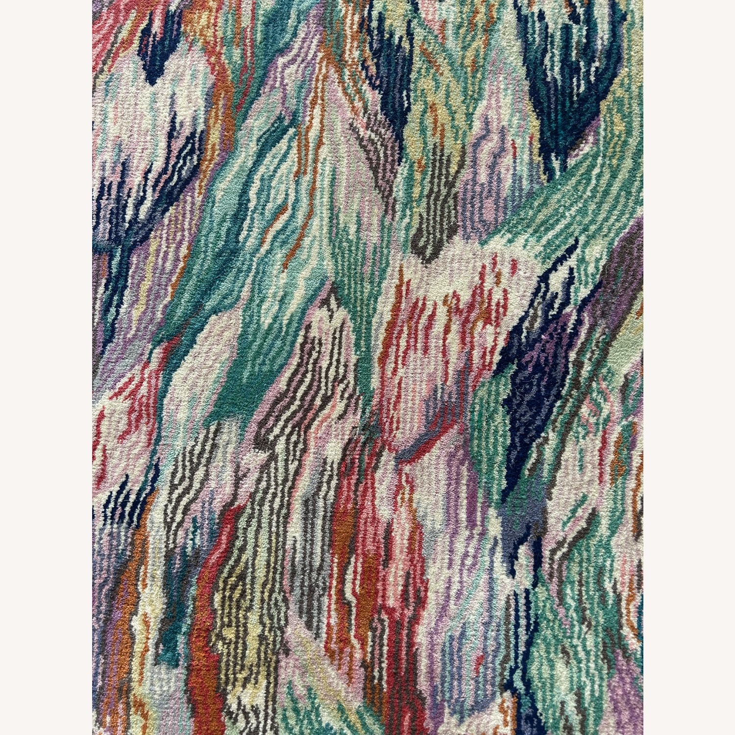Vintage/Antique Wool Area Rug 5' x 7' - image-6