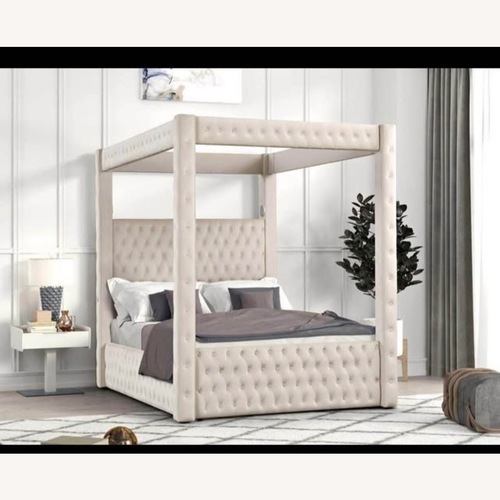 Used A&B Home King Bed for sale on AptDeco