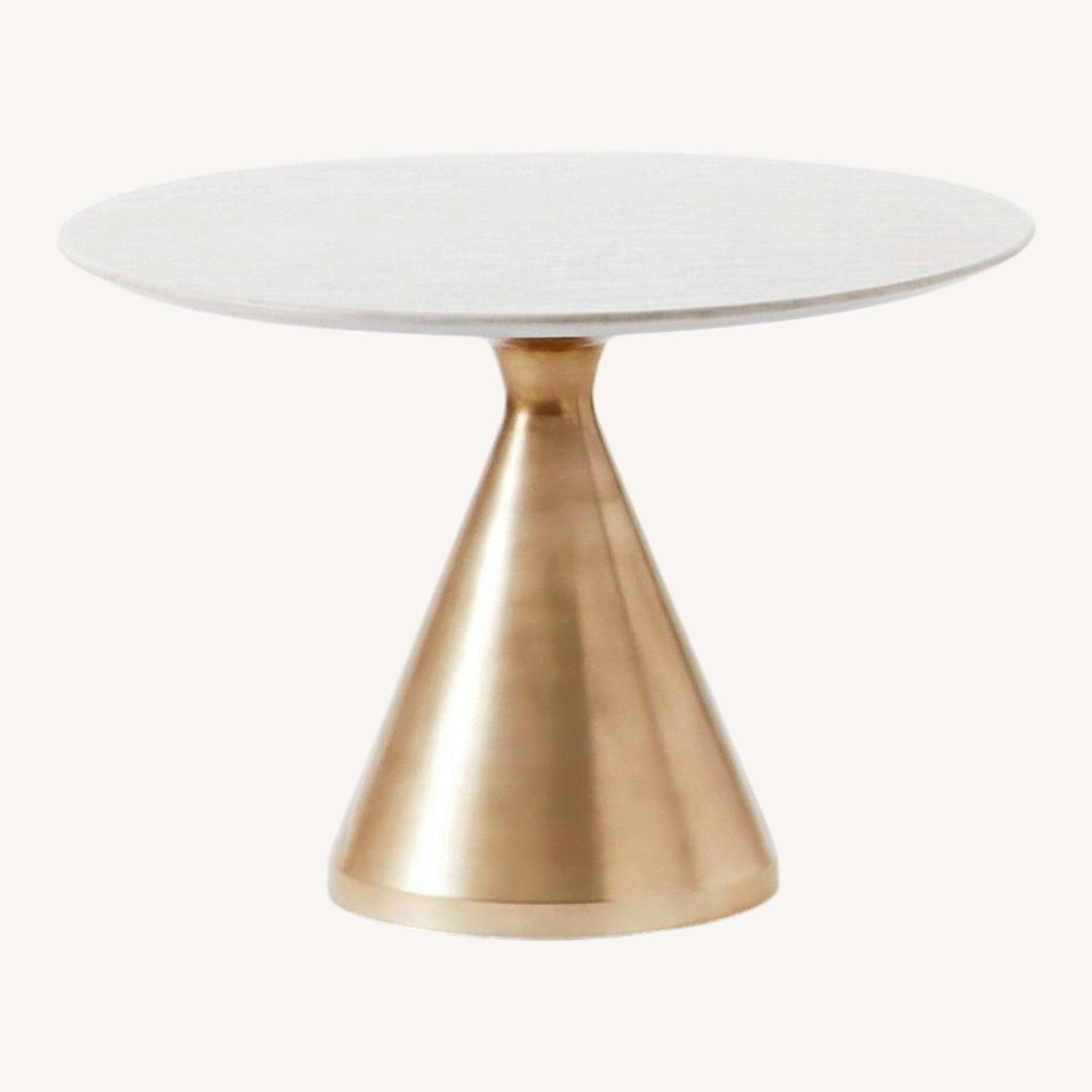 West Elm Marble Top Dining Table - image-0
