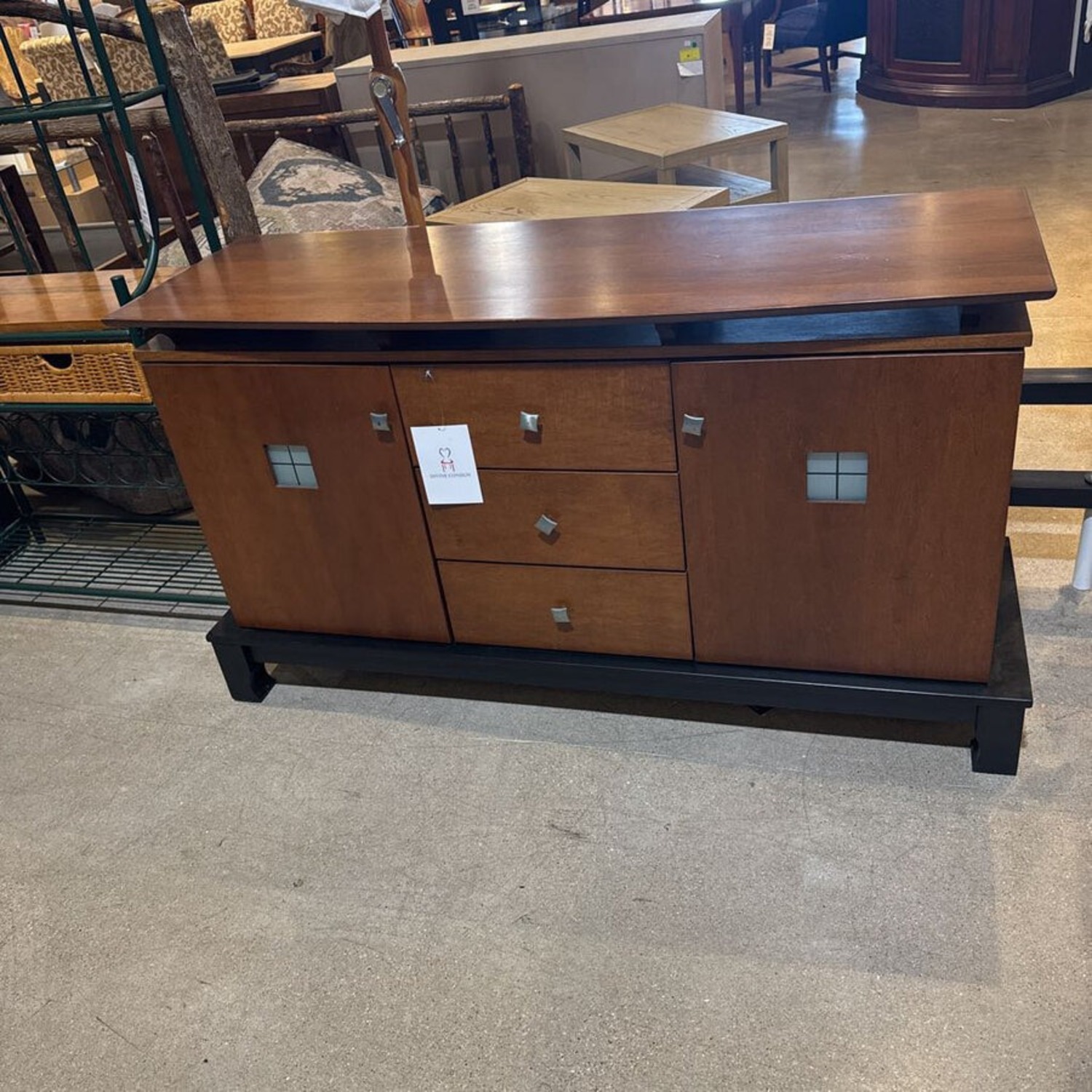 Zen-Modern 3-Drawer Buffet - image-6