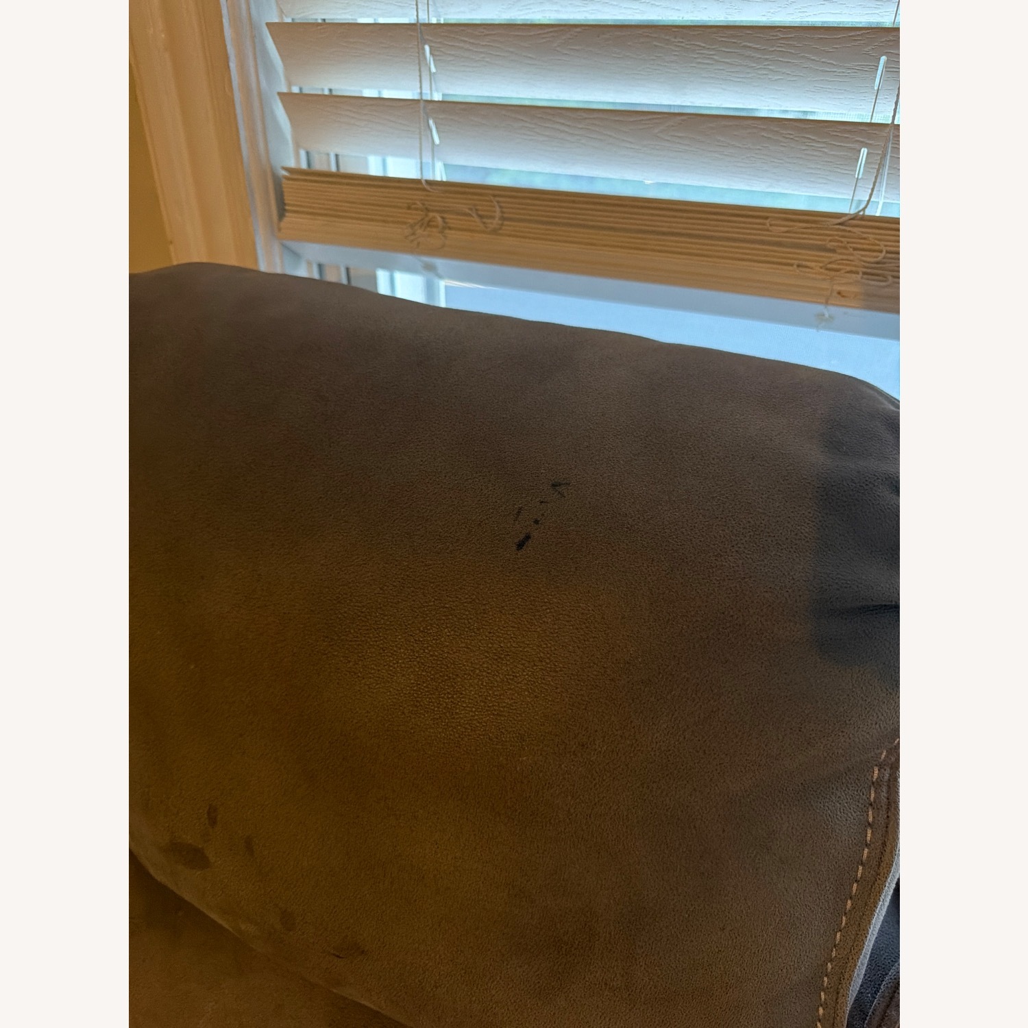 Raymour & Flanigan Dark Brown Skye Microfiber Power Reclining Sofa - image-4
